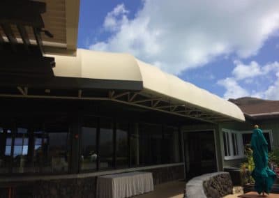 Mid Pacific Barrel Awning